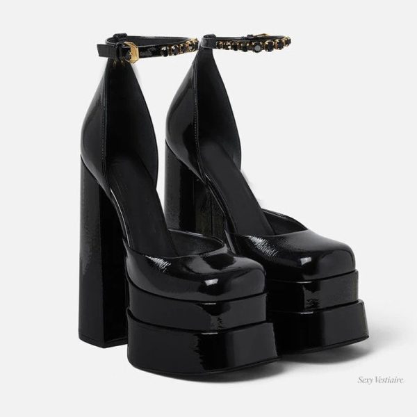 Talons hauts à plateforme pour un look séduisant